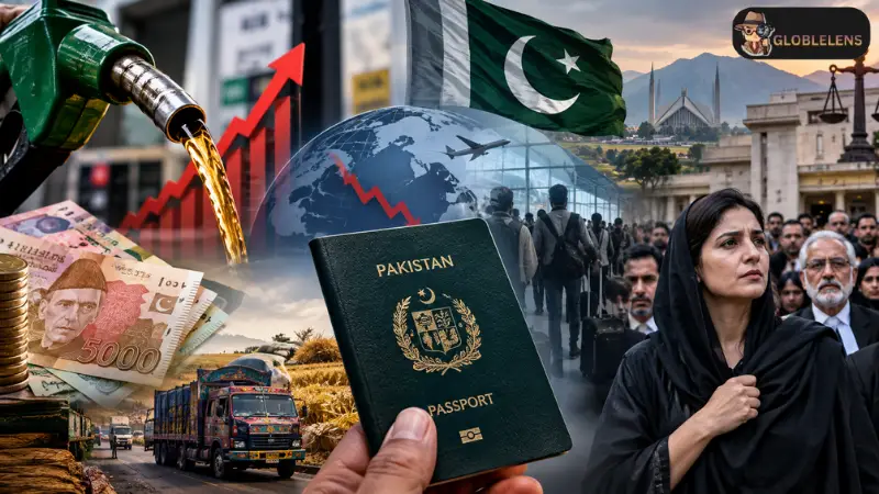 Pakistan Economic Crisis Deepens as Fuel Prices and Passport Ranking Plummet